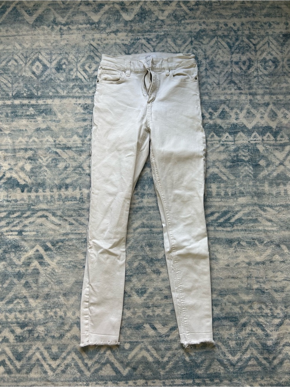 Dynamite Off-White Skinny Jeans